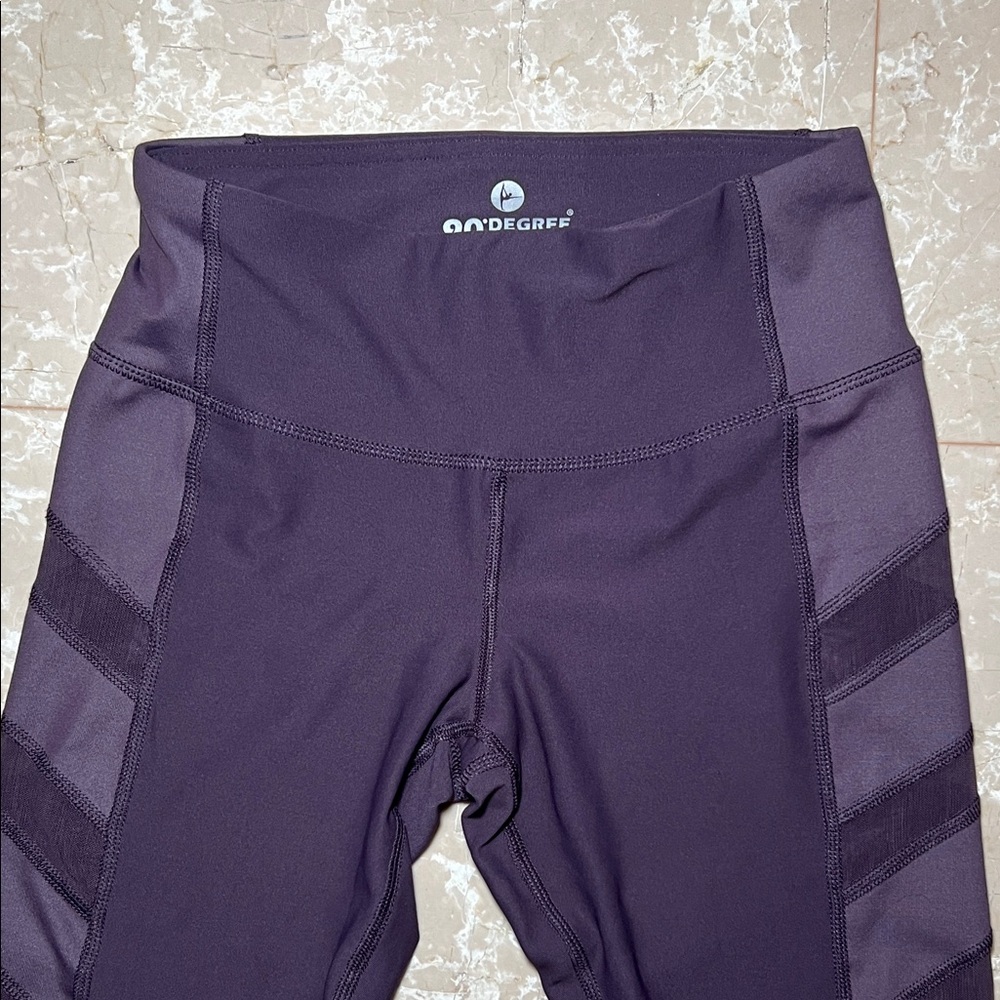 90 Degree By Reflex Purple Leggings